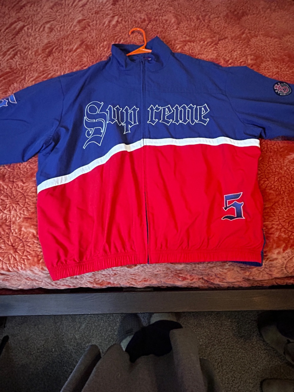 Supreme Windbreaker - Red & Blue